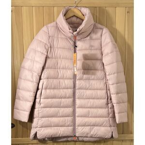 Save‎ The Duck Women's Linnea Blush Pink Size Medium Water Repellant Plumtech